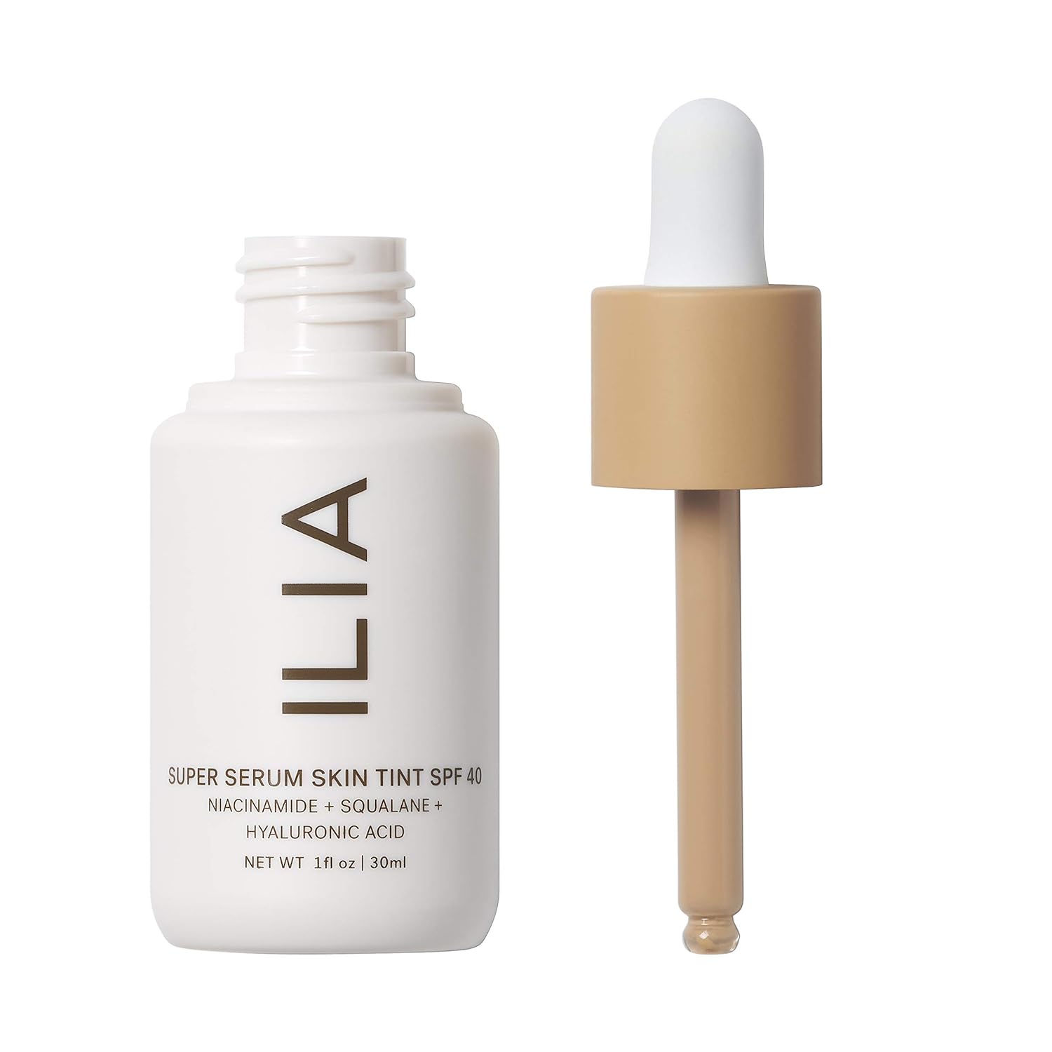 Amazon.com : ILIA - Super Serum Skin Tint SPF 40 | Cruelty-Free, Vegan,  Clean Beauty (Bom Bom ST5) : Beauty & Personal Care